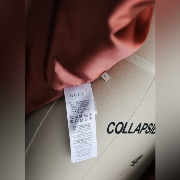 NWT Gucci Wool Striped Coat sz 42 - Picture 8 of 10